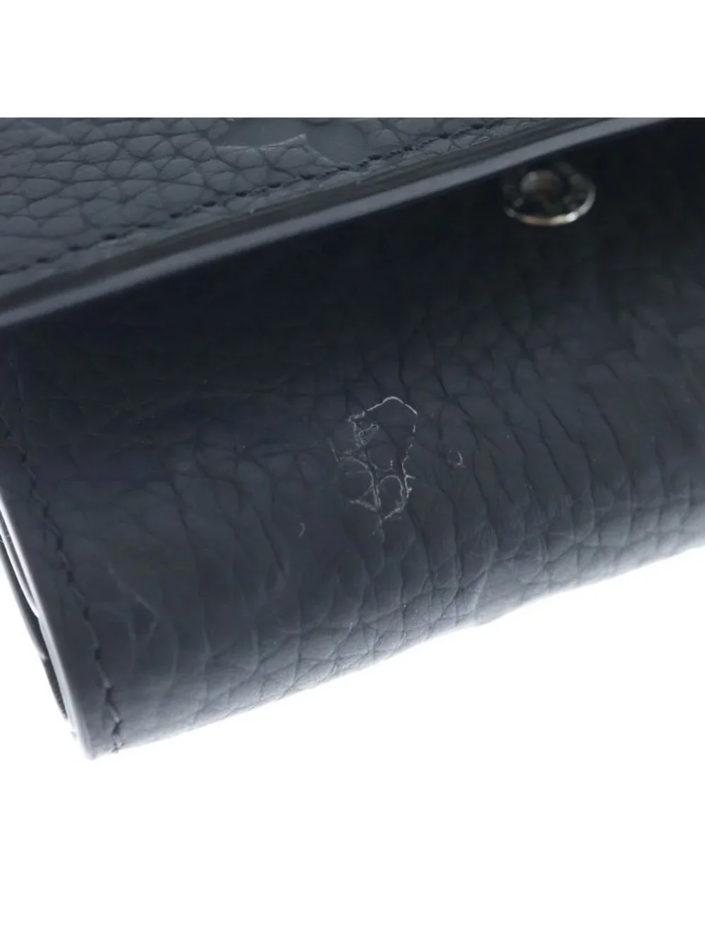 Louis Vuitton Portefeuille Pilot Monogram Taurillon Leather Compact Wallet